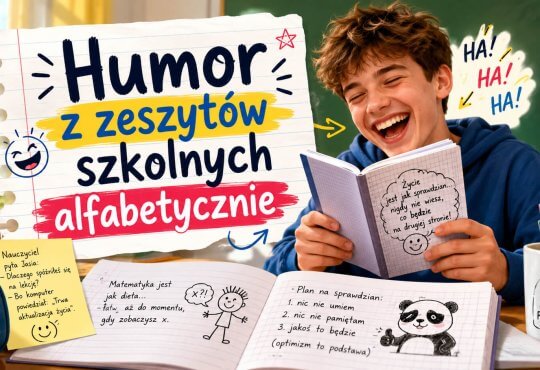 Humor z zeszytów szkolnych alfabetycznie