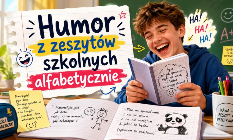 Humor z zeszytów szkolnych alfabetycznie